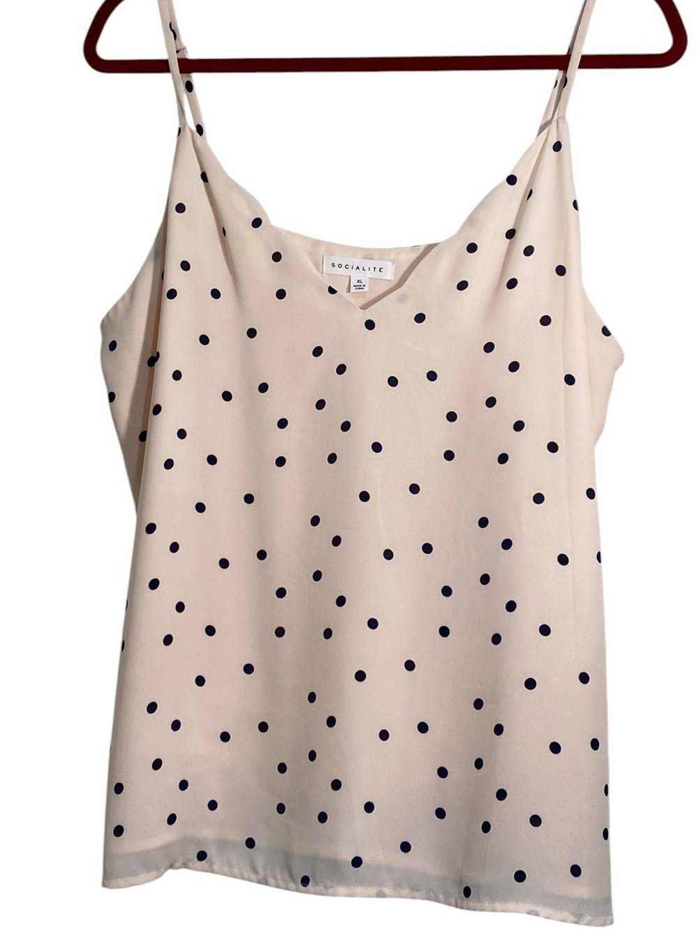 Socialite Polka Dot Cami